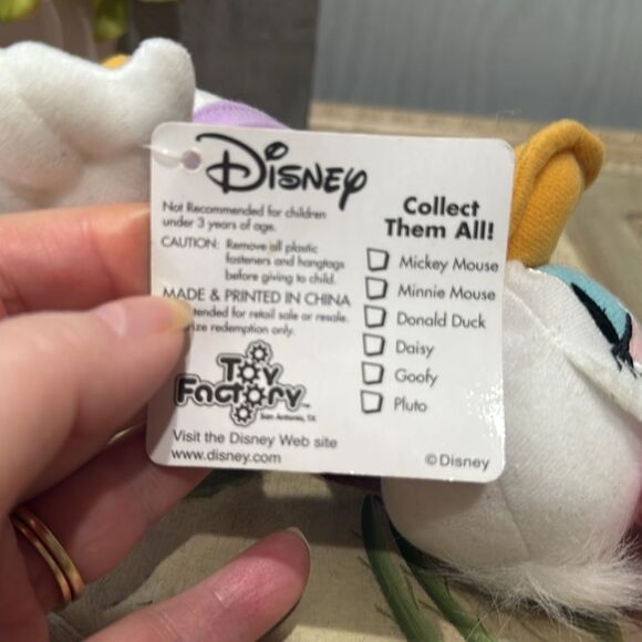 Disney Toy Factory Daisy Duck Plush Toy Doll - Picture 7 of 11